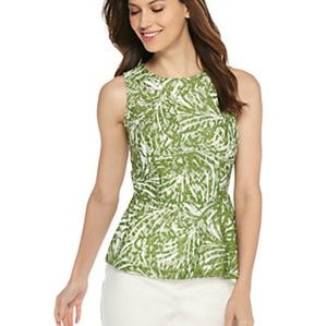 The Limited peplum lace top sz PM NWT *H